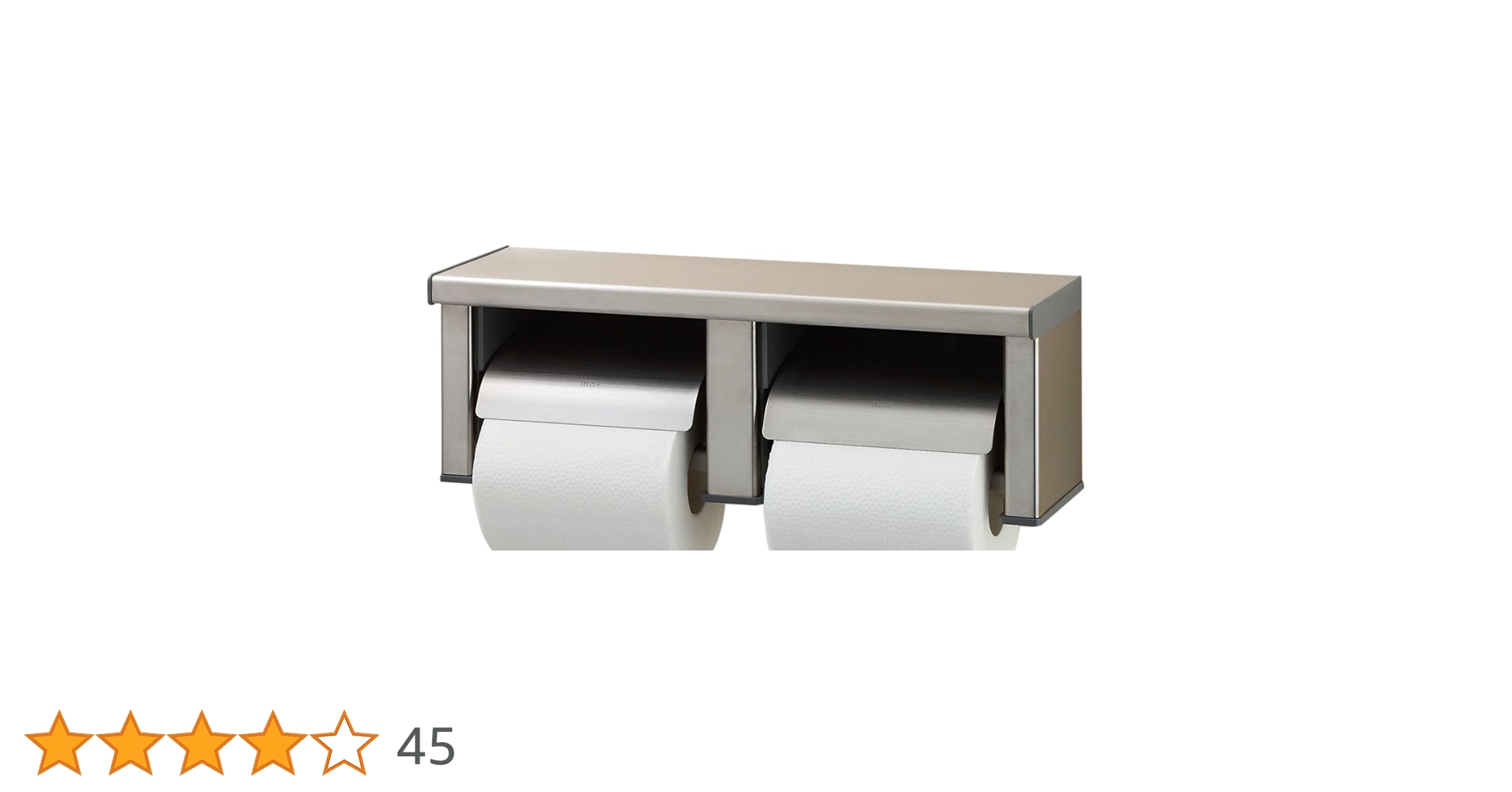 LIXIL(リクシル) INAX 棚付ワンタッチ式 2連紙巻器(高耐荷重タイプ) ステンレス(ヘアライン) CF-63HST rdzdsi3 Amazon | LIXIL(リクシル) INAX 棚付ワンタッチ式 2連紙巻器(高